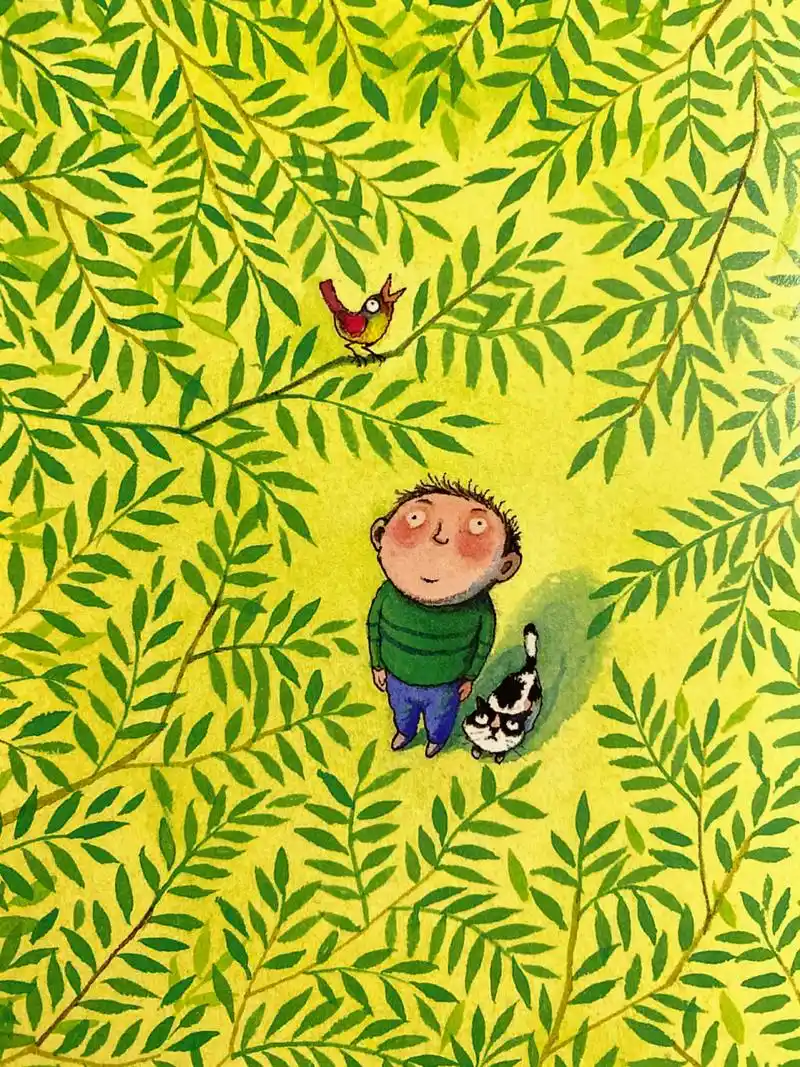 今天看了一本几米的绘本漫画书,喜欢几米的漫画和文字,每次看都有种被