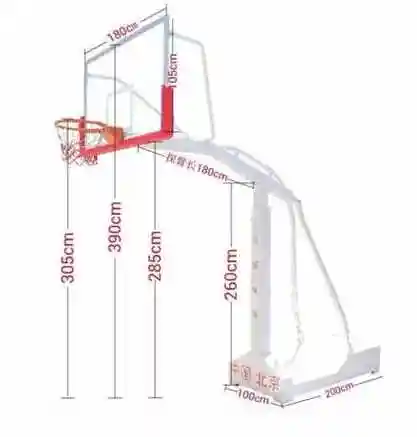 篮板尺寸篮筐和篮板的标准化