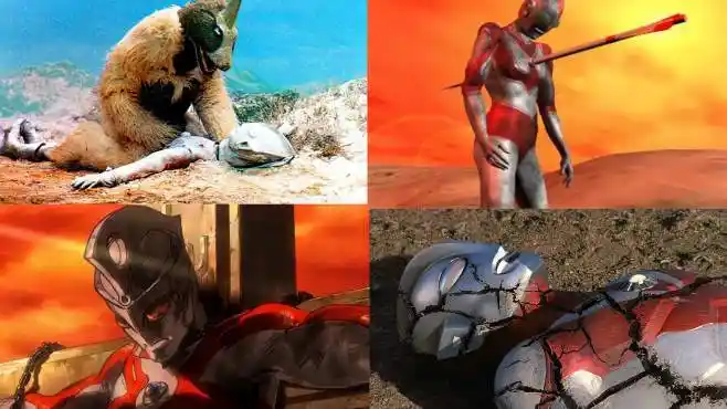 10位奥特曼的惨死现场,被刺穿,撕碎,分尸,沉入海底,曝尸荒野-动漫视频