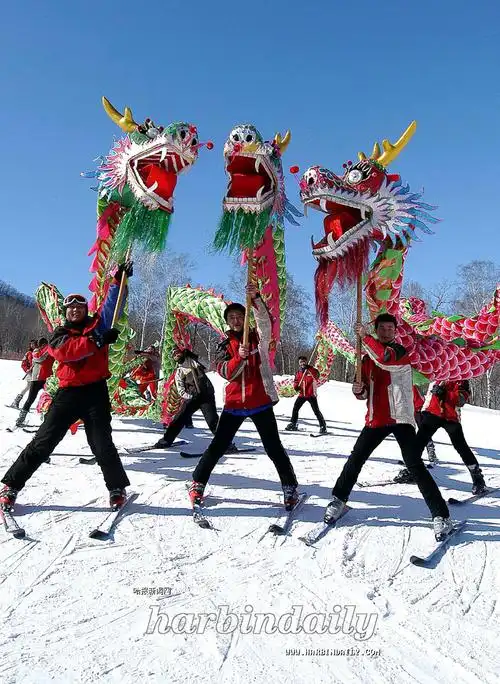 p>舞龙俗称舞龙灯,是一种起源于中国的汉族传统民俗文化活动之一.