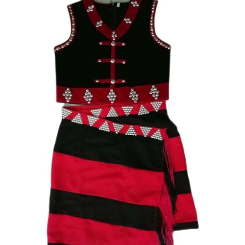 新款女装甩发舞蹈舞台服装修身演出精美服饰日常装佤族服装女【3天内