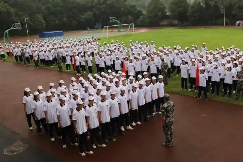 瑞安市瑞祥高级中学 校园新闻 瑞祥高级高中举行2021级新生军训夏令营