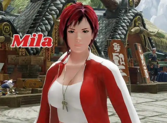 怪物猎人崛起死或生6米拉服装替换天狗兽套装mod