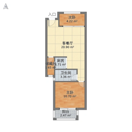 绿地香颂(公寓)户型图