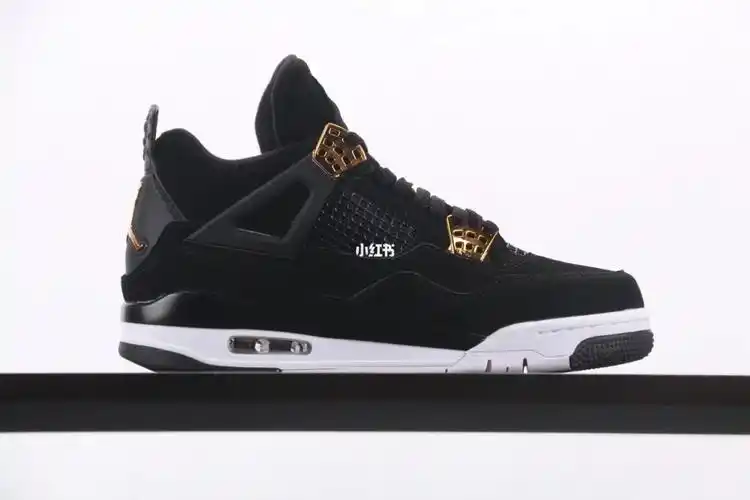 air jordan 4 retro aj4 乔4黑金麂皮 篮球鞋