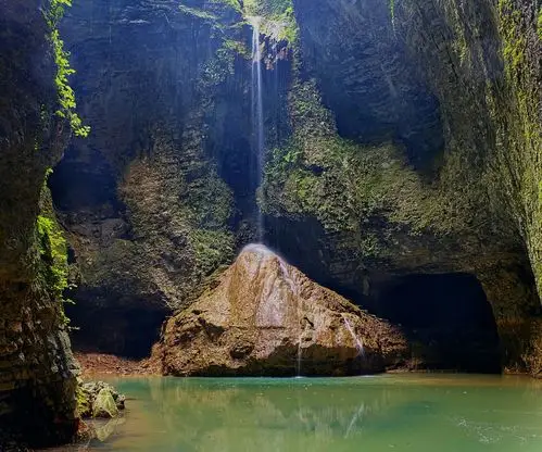 涟源湄江地质公园学拍