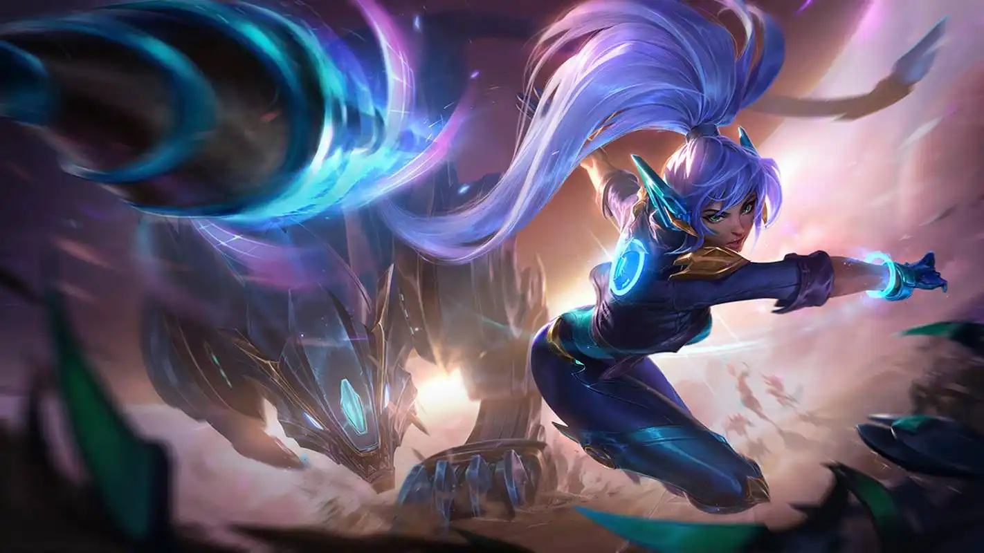 lol英雄联盟豹女新皮肤银河魔装机神高清原画壁纸