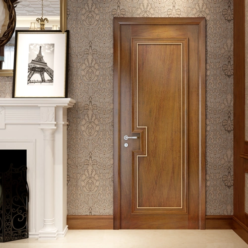 尚品本色木门 烤漆门套装卧室门家用室内门静音房间门斯卡纳