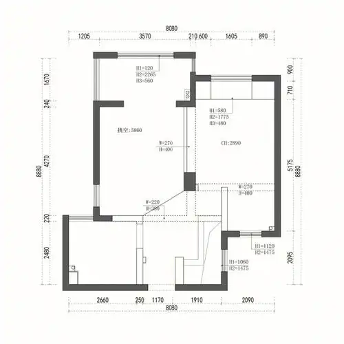 复式楼平面布置