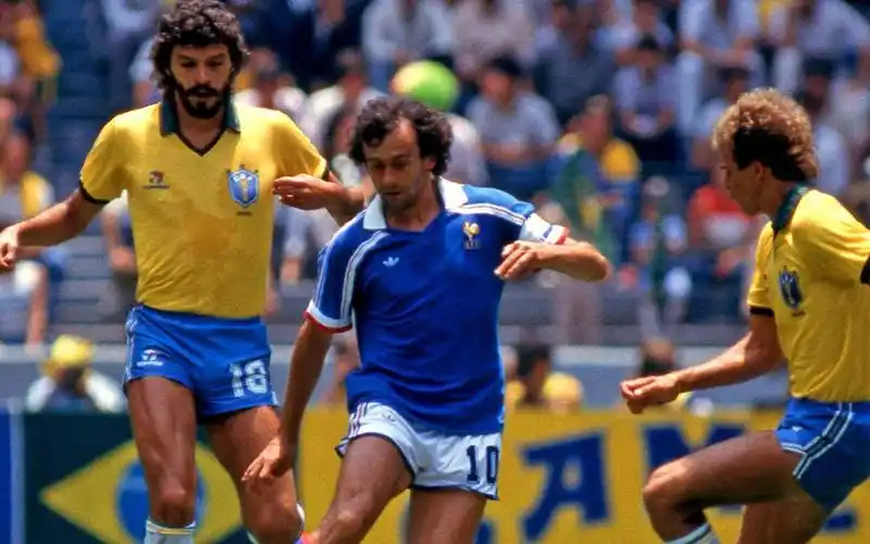 经典回顾 1986世界杯四分之一决赛巴西vs法国 艺术足球的巅峰对决