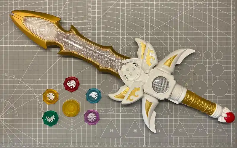 【曦曦mc】铠甲勇士 | 凯传 | 帝皇侠 | 纪念版 | 升级极光剑 : 发声&