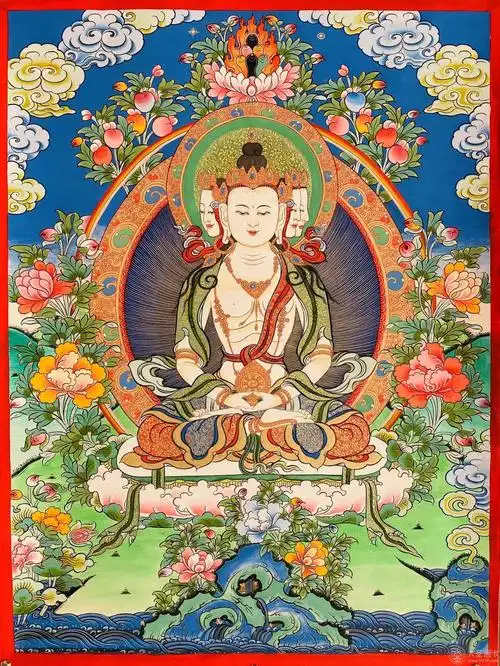 彩唐大日如来7048