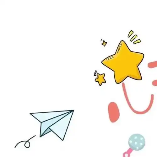 儿童节专属九宫格拼图素