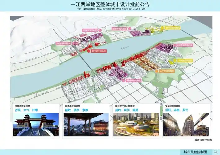 批前公示!台州一江两岸板块规划图解