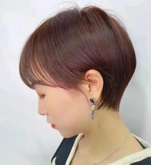 短发图片女2021新款减龄,最最重要的减龄短发发型