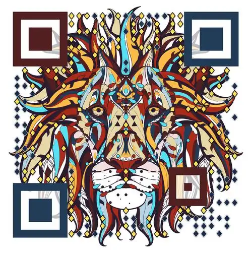 给朋友做的一个二维码头像