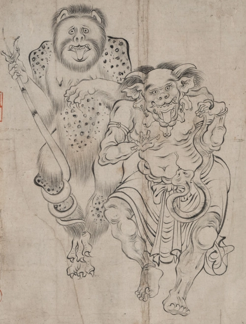 千古画圣的传世佳作吴道子送子天王图为何流落他乡