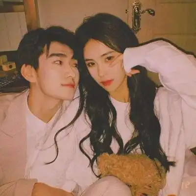 港风双人情侣头像高清原宿复古港风情侣头像图片