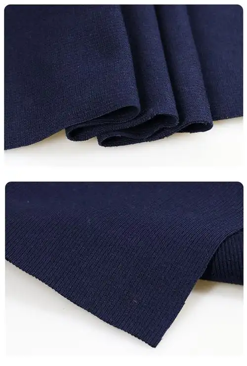 腈氯纶面料390克罗纹针织布腈棉混纺消防安全工装阻燃功能性面料