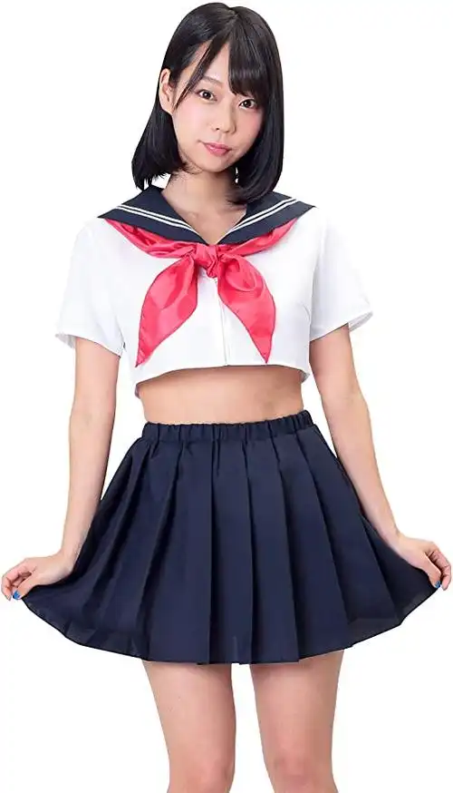 clear stone party city sherie closet 角色扮演 短款水手服 藏青色