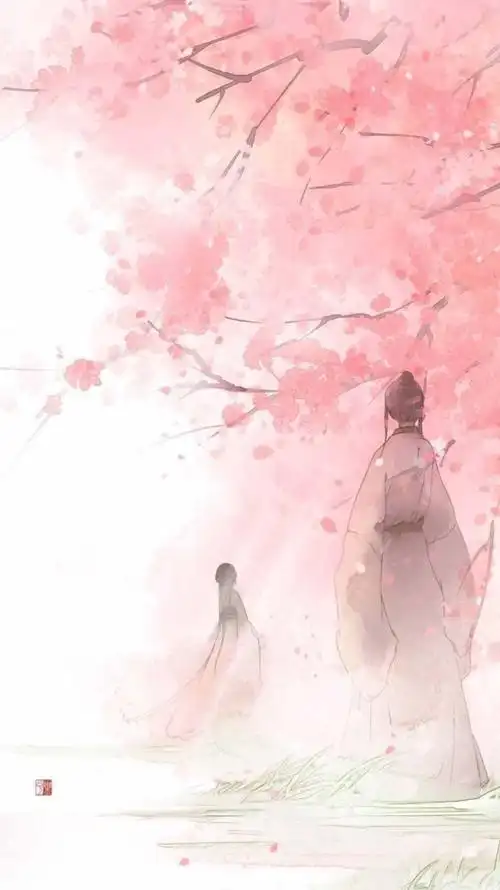 古风背景漫画壁纸风景