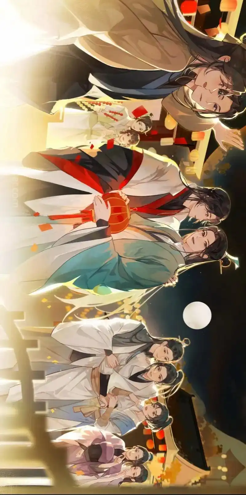 超细节的全员图! 从左到右的顺序:尚清华,漠北君,明帆,宁婴 - 抖音