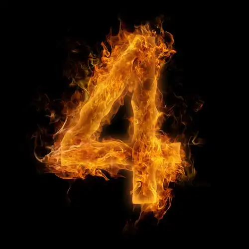 数字火焰图片