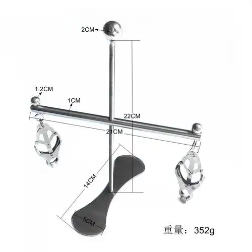 new nipple clamp bdsm bondage metal nipple clamps