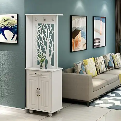 寻木匠双面进玄关隔断柜客厅镂空屏风间厅柜简约现代鞋柜厅柜烤漆