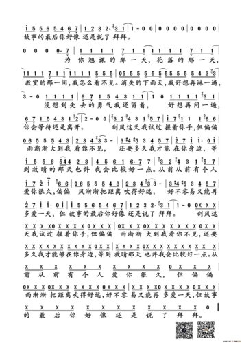 适合复音口琴的简谱整理(周杰伦合集) - 哔哩哔哩