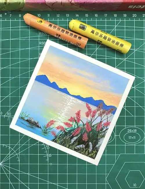 96简笔画芦苇教程