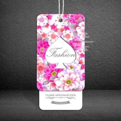 厂家订制服装e吊牌 5版纸设装吊牌 专业定制 韩版模板 女计1铜06l