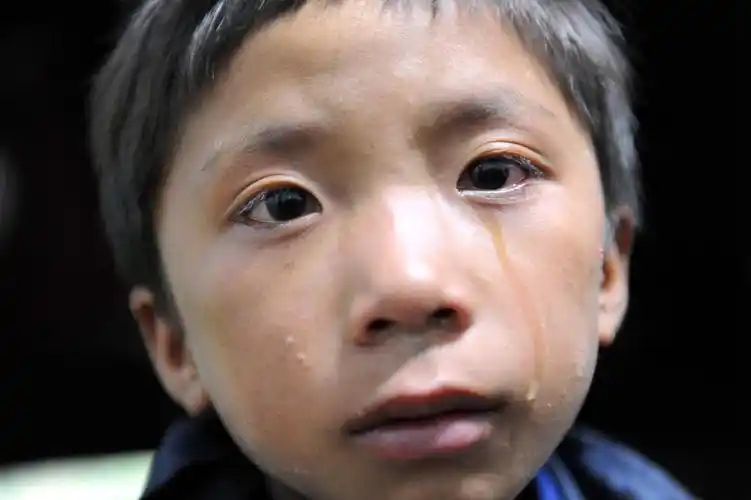 高清组图:孤独的日子 谁给留守孩子缺失的亲情买单