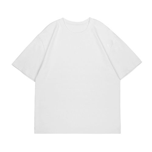 歌鹏纯白t恤男情侣装夏天短袖t恤潮流百搭打底衫宽松内搭纯色体恤