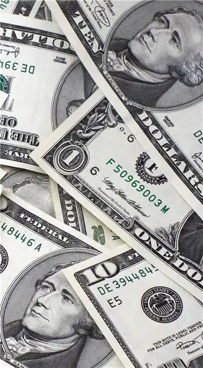 恭喜发财创意高清美元图片手机壁纸