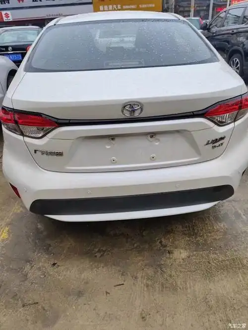 到店一台新款丰田雷凌自动挡2020年上牌只跑了4万公里