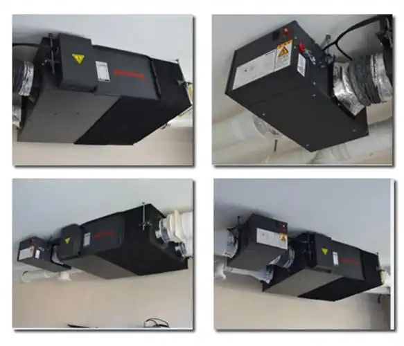 霍尼韦尔全热交换家用商用中央新风机er250s/er350s净化除湿 控制面板