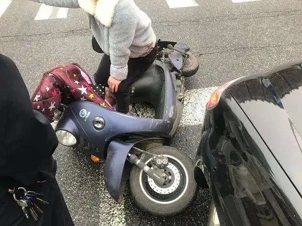 电动车逆行引发事故,全责!