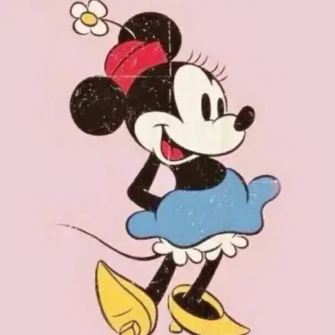 卡通米妮情侣头像