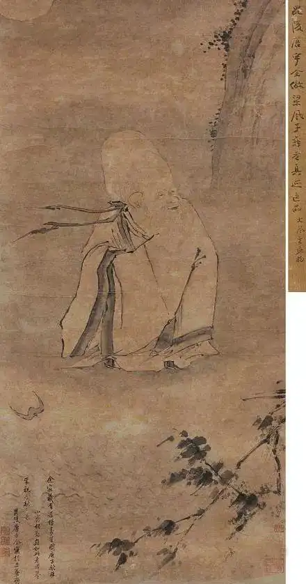 梁楷水墨简笔画风格作品 简笔画图片大全-蒲城教育文学网