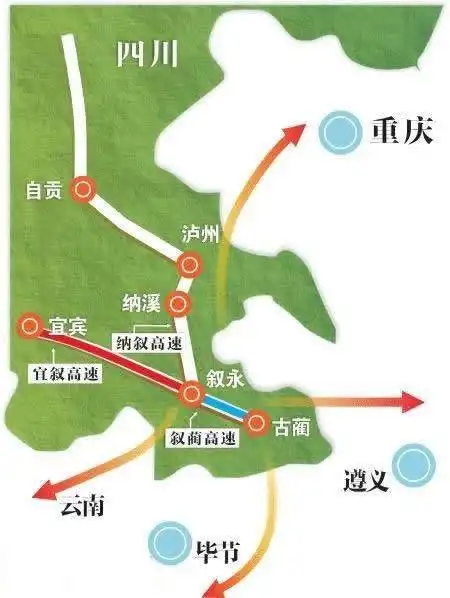 近日,宜叙高速公路石人山隧道中导洞开挖顺利完成.