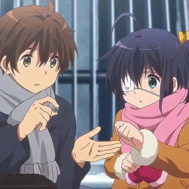 小鸟游六花情侣动漫头像