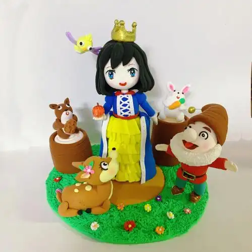 "白雪公主与七个小矮人""小红帽"把小时候的童话世界梦捏出来是种什么