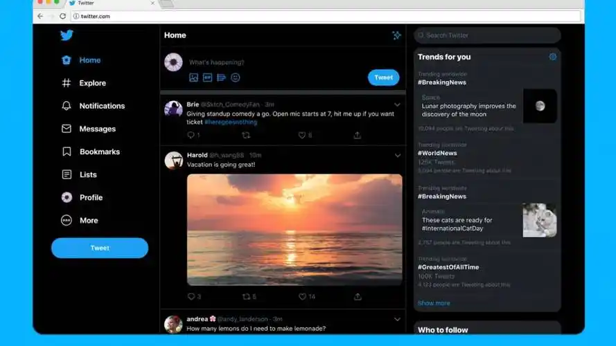 twitter重新设计桌面客户端:仍没有推文编辑功能