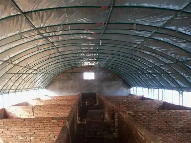 养猪建设中-河北大棚价格