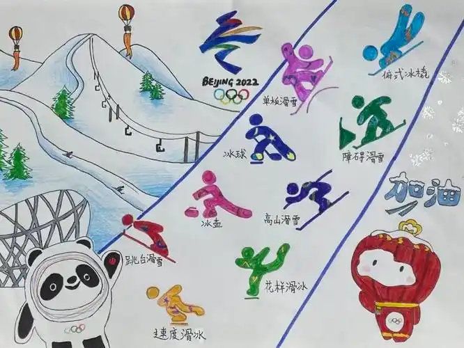 常松涛-11岁-府学小学五年级11班喜迎冬奥会张宸麟-6岁-新中街幼儿园