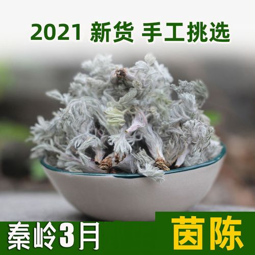 2021新货茵陈 秦岭白蒿 新鲜棉茵陈茶绒蒿干货 茵陈500g