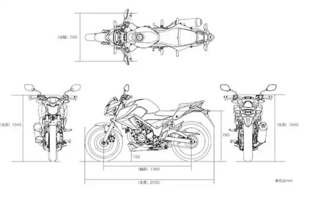 2015款本田cb250f入门街车之选_本田摩托车_导购_摩信网
