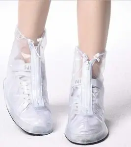 透明鞋套男图片