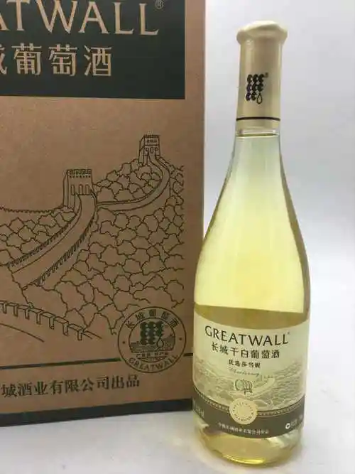 长城优选莎当妮干白葡萄酒长城干白长城钻石系列优选莎当妮白葡萄